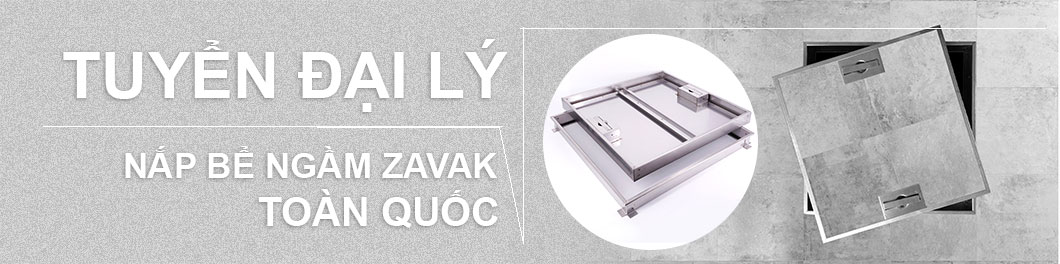 Tuyển đại lý nắp bể ngầm Zavak